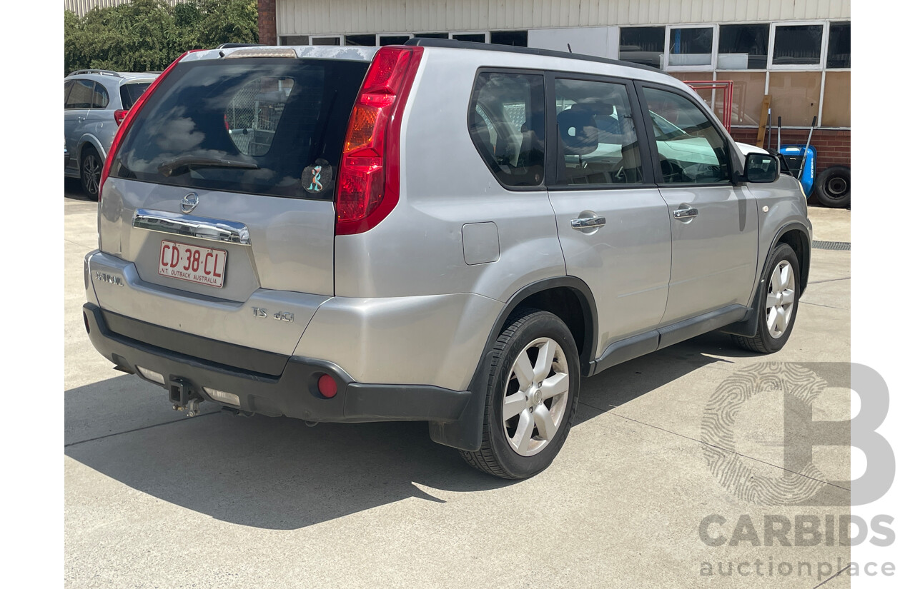 9/2009 Nissan X-Trail TS (4x4) T31 4d Wagon Silver 2.0L