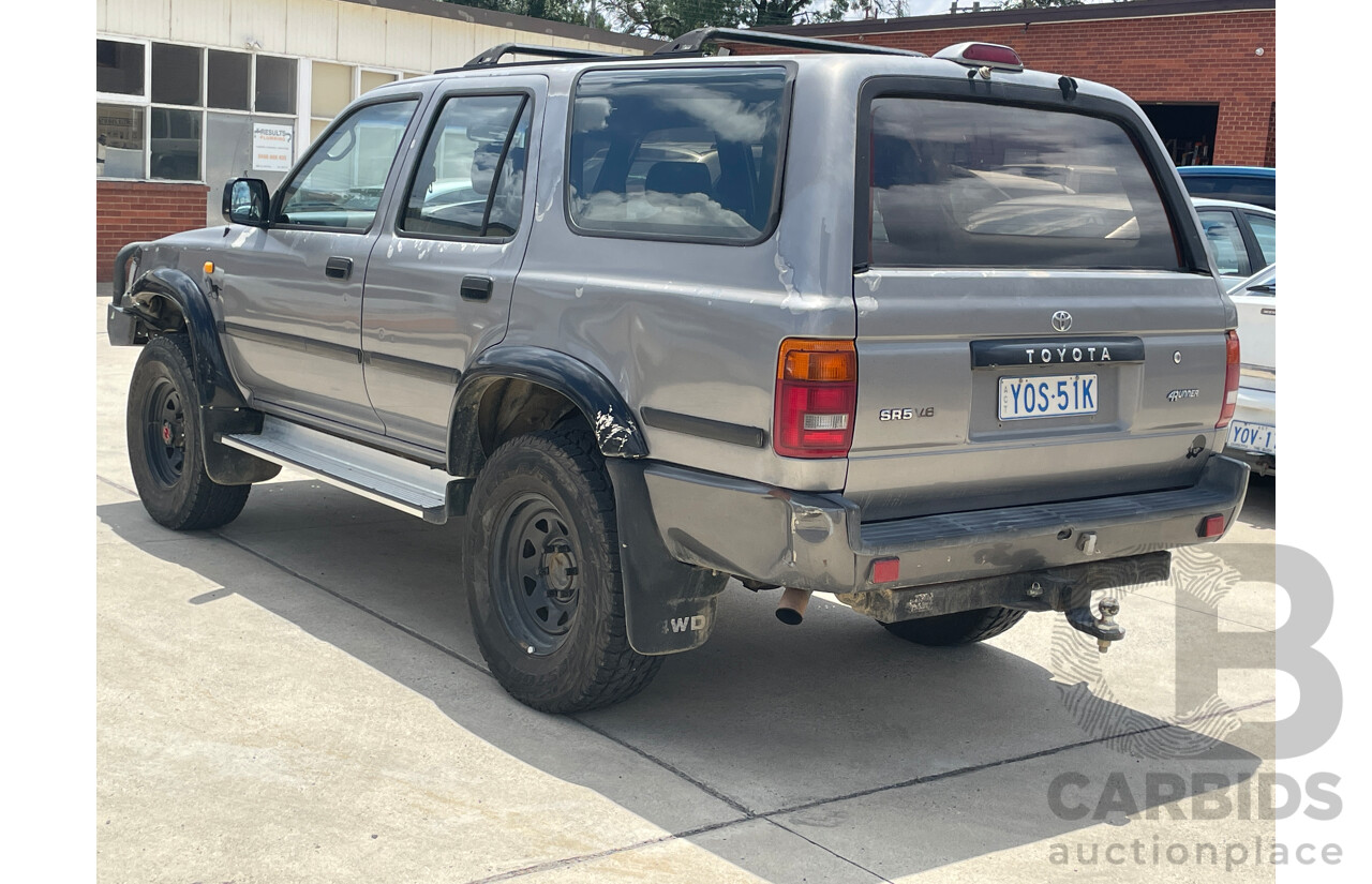 1/1994 Toyota 4 Runner V6 SR5 LTD (4x4)  4d Wagon Grey 3.0L