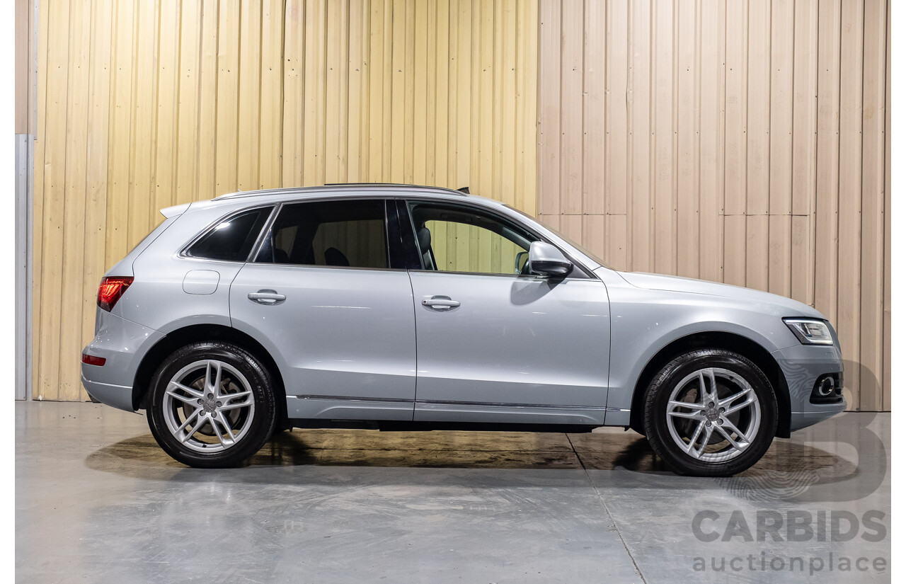 8/2013 Audi Q5 3.0 TDI Quattro 8R MY13 4d Wagon Silver 3.0L Turbo Diesel