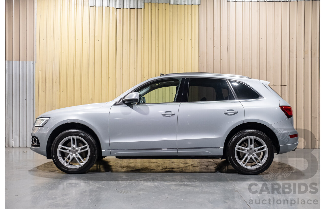 8/2013 Audi Q5 3.0 TDI Quattro 8R MY13 4d Wagon Silver 3.0L Turbo Diesel