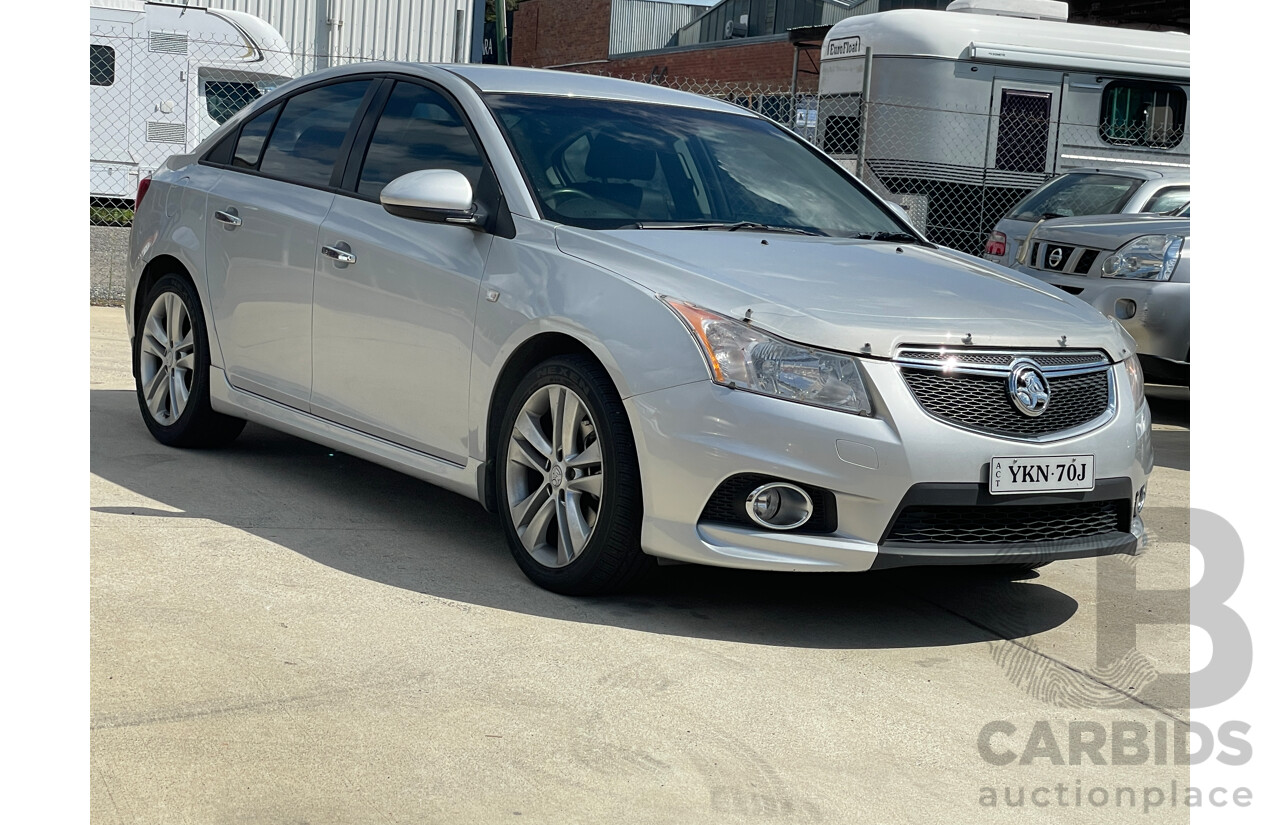 7/2013 Holden Cruze SRi V JH MY14 4d Sedan Silver 1.6L