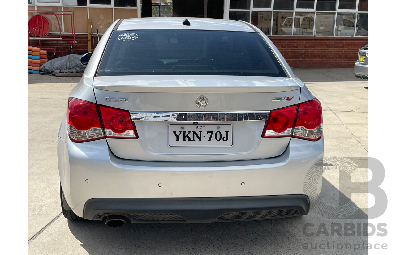 7/2013 Holden Cruze SRi V JH MY14 4d Sedan Silver 1.6L