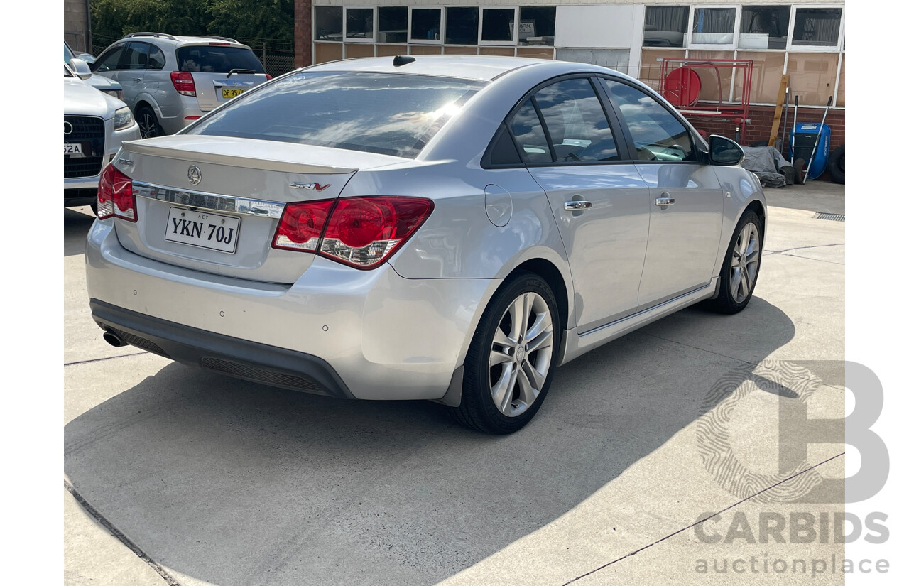 7/2013 Holden Cruze SRi V JH MY14 4d Sedan Silver 1.6L