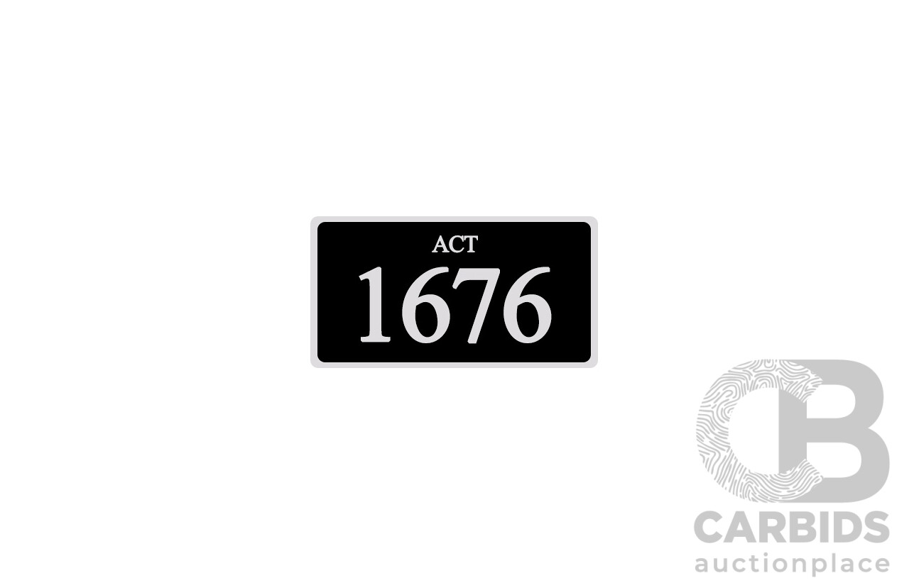 ACT 4 - Digit Number Plate - 1676