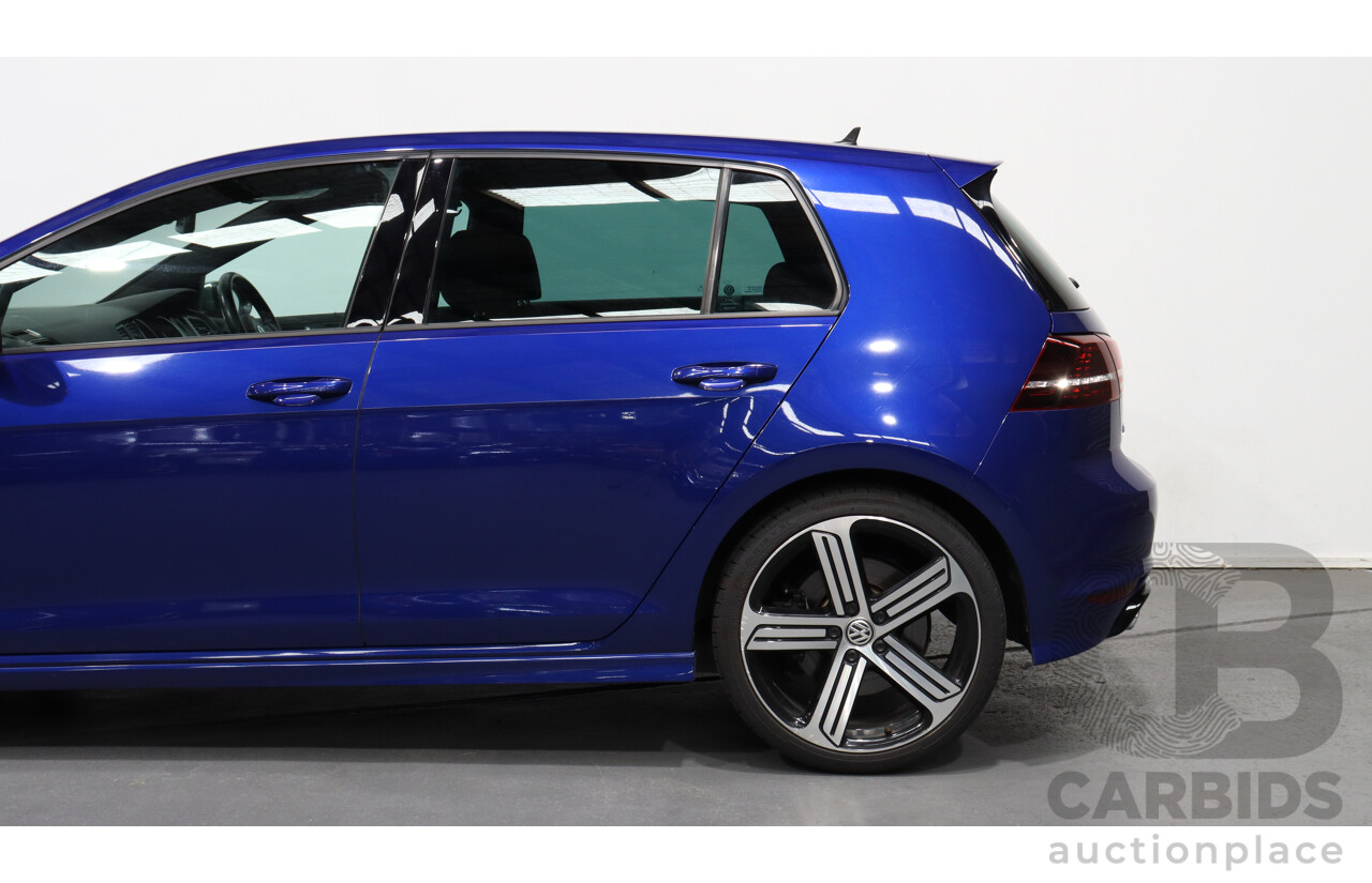 4/2015 Volkswagen Golf R AU MY15 5d Hatchback Blue 2.0L Turbo