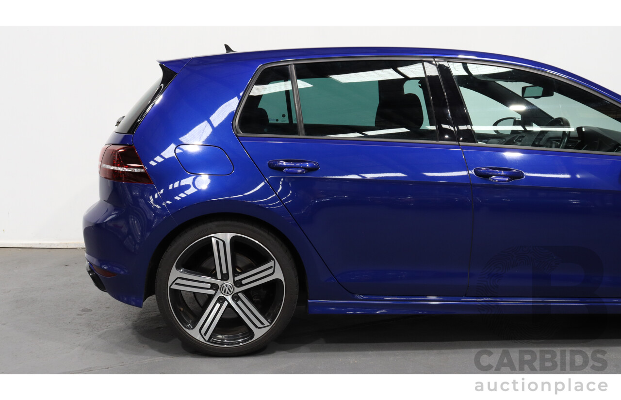 4/2015 Volkswagen Golf R AU MY15 5d Hatchback Blue 2.0L Turbo