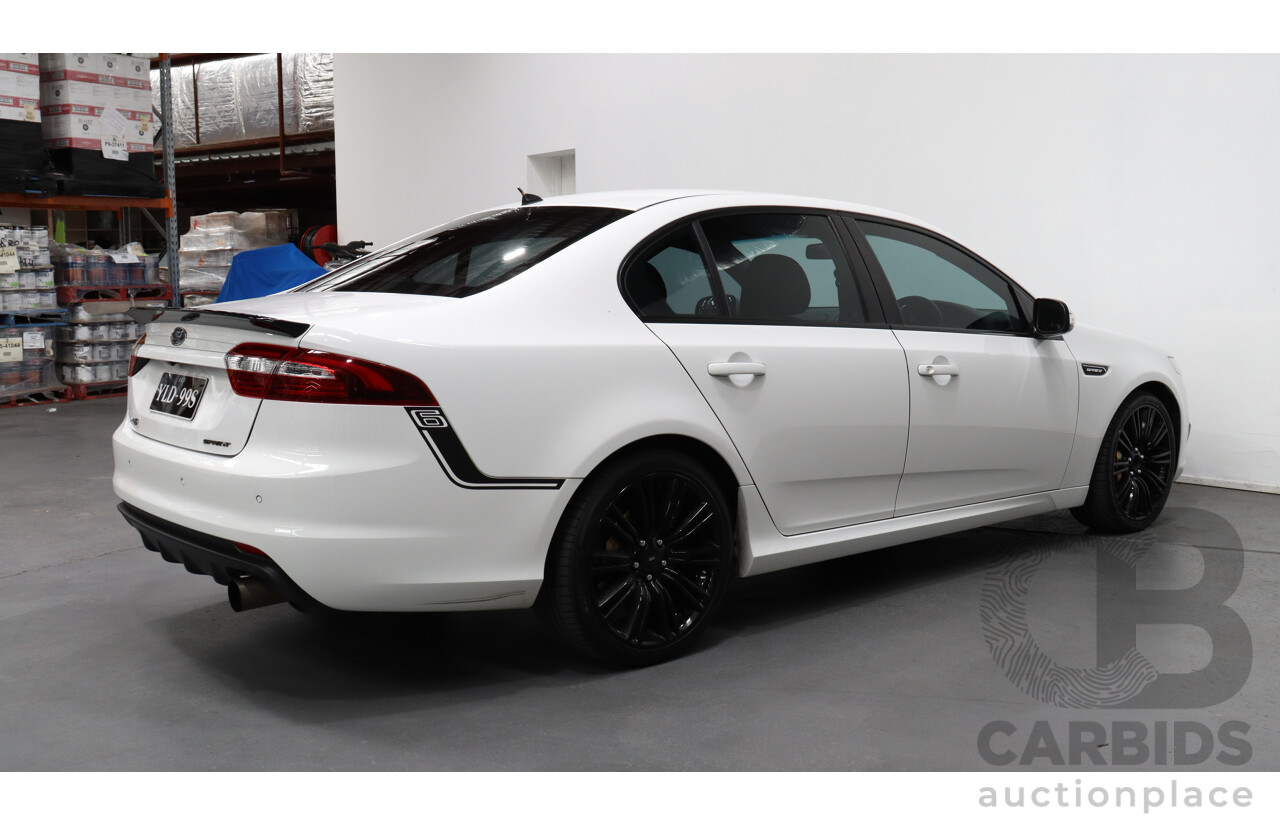 8/2016 Ford Falcon XR6T Sprint FG X 4d Sedan White 4.0L Turbo