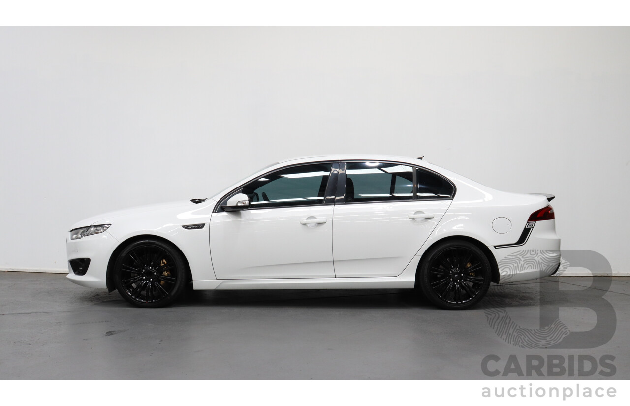 8/2016 Ford Falcon XR6T Sprint FG X 4d Sedan White 4.0L Turbo