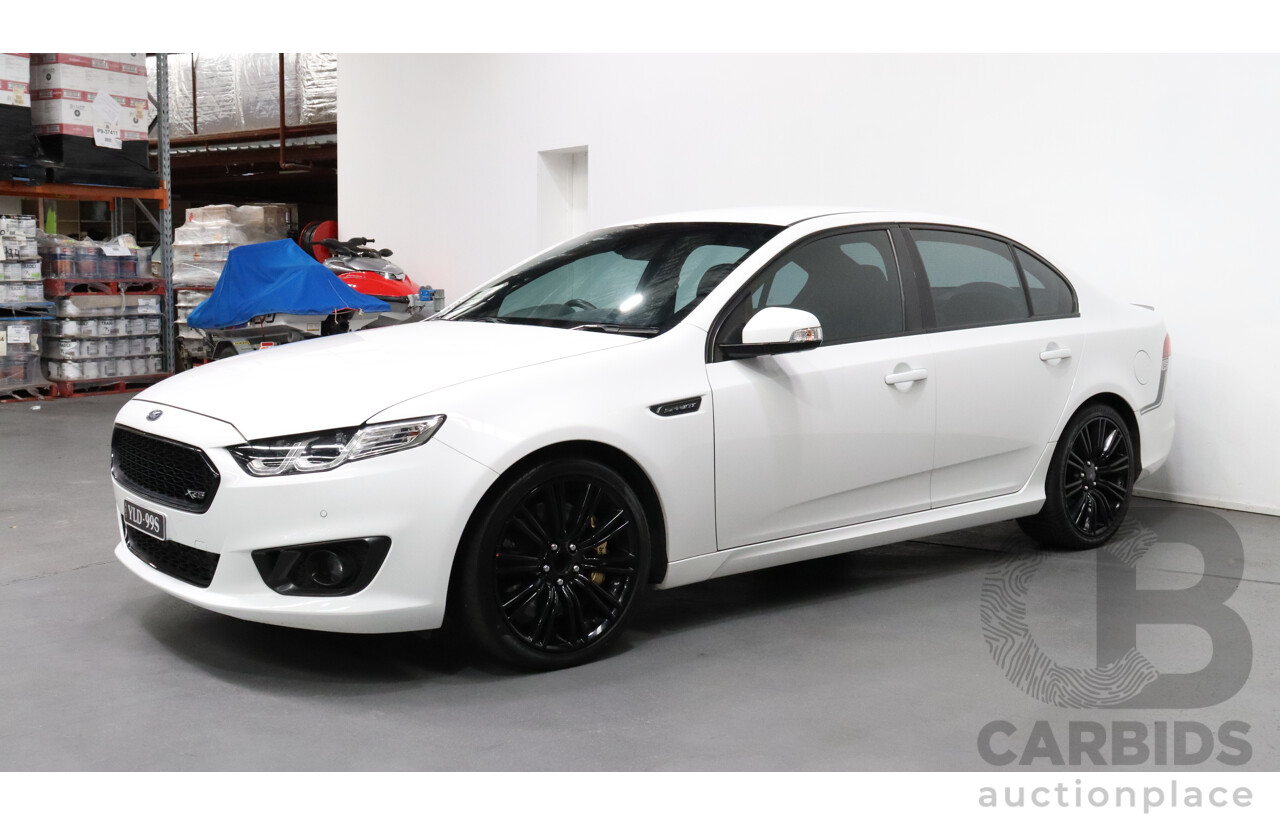 8/2016 Ford Falcon XR6T Sprint FG X 4d Sedan White 4.0L Turbo