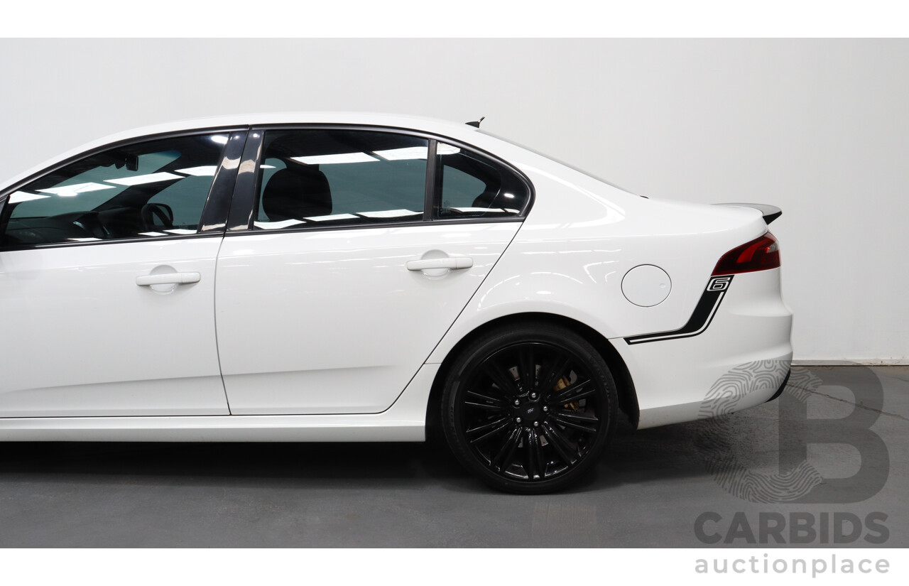 8/2016 Ford Falcon XR6T Sprint FG X 4d Sedan White 4.0L Turbo