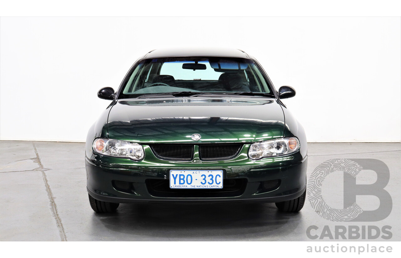 3/2001 Holden Commodore Executive VX 4d Wagon Green 3.8L V6