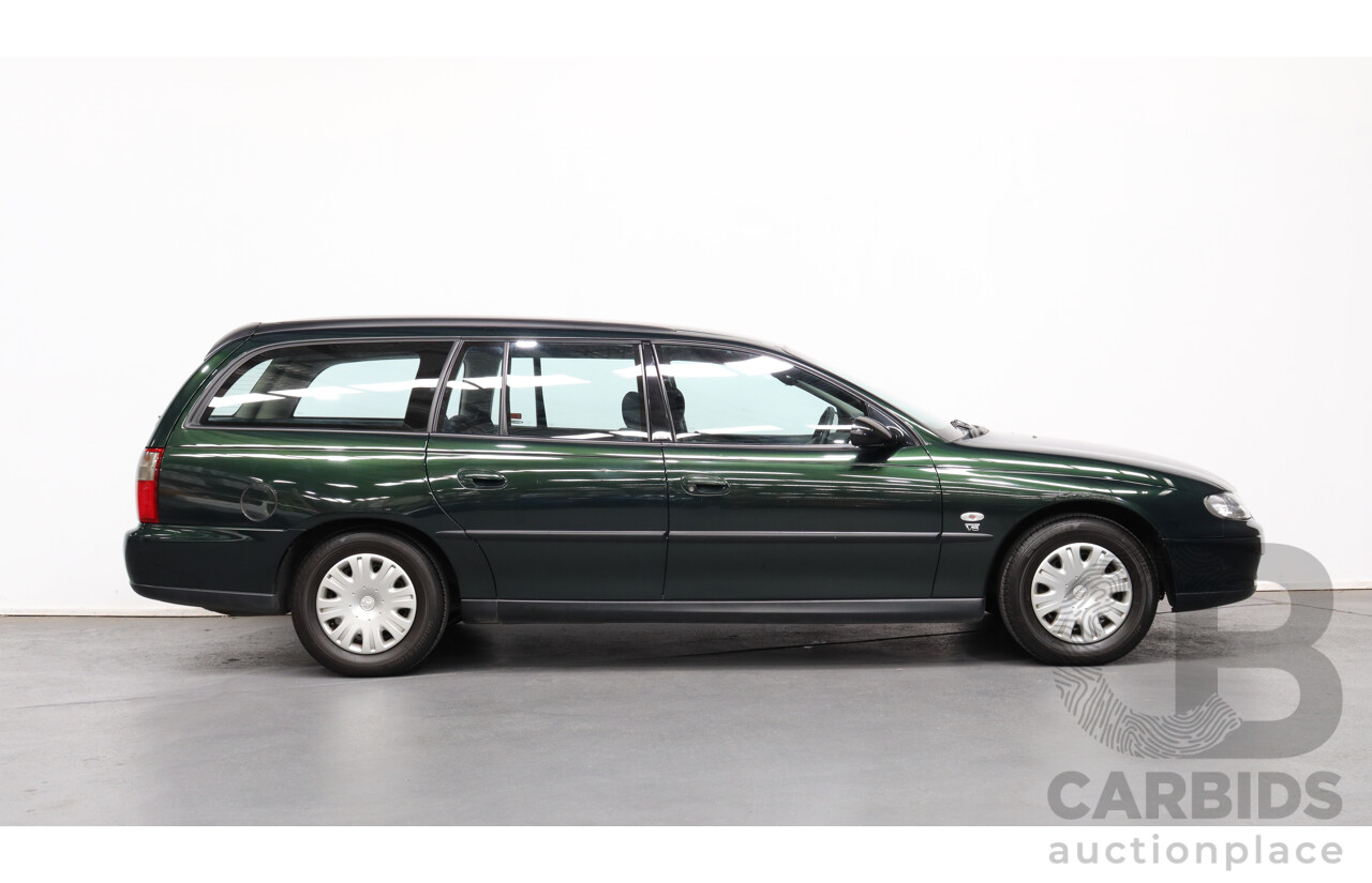 3/2001 Holden Commodore Executive VX 4d Wagon Green 3.8L V6