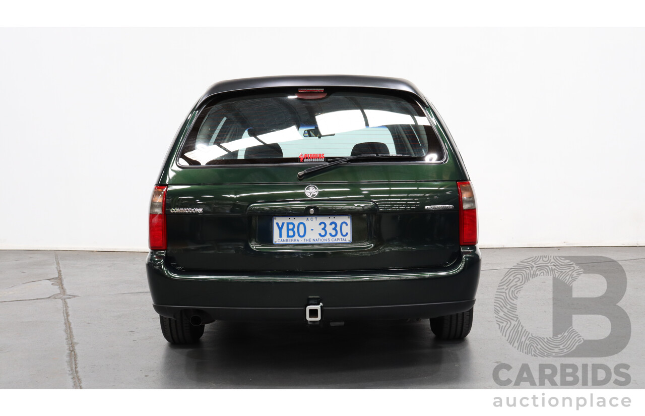 3/2001 Holden Commodore Executive VX 4d Wagon Green 3.8L V6