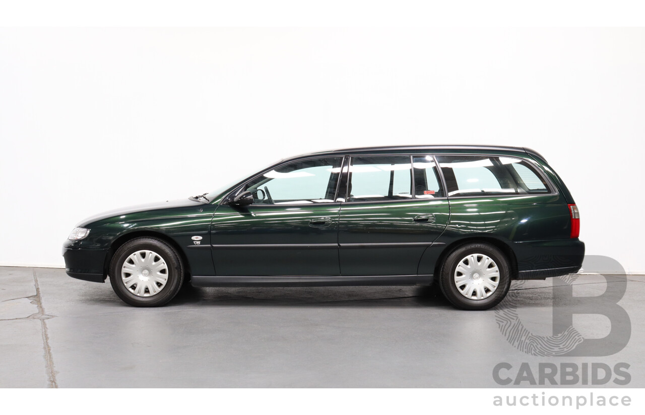 3/2001 Holden Commodore Executive VX 4d Wagon Green 3.8L V6