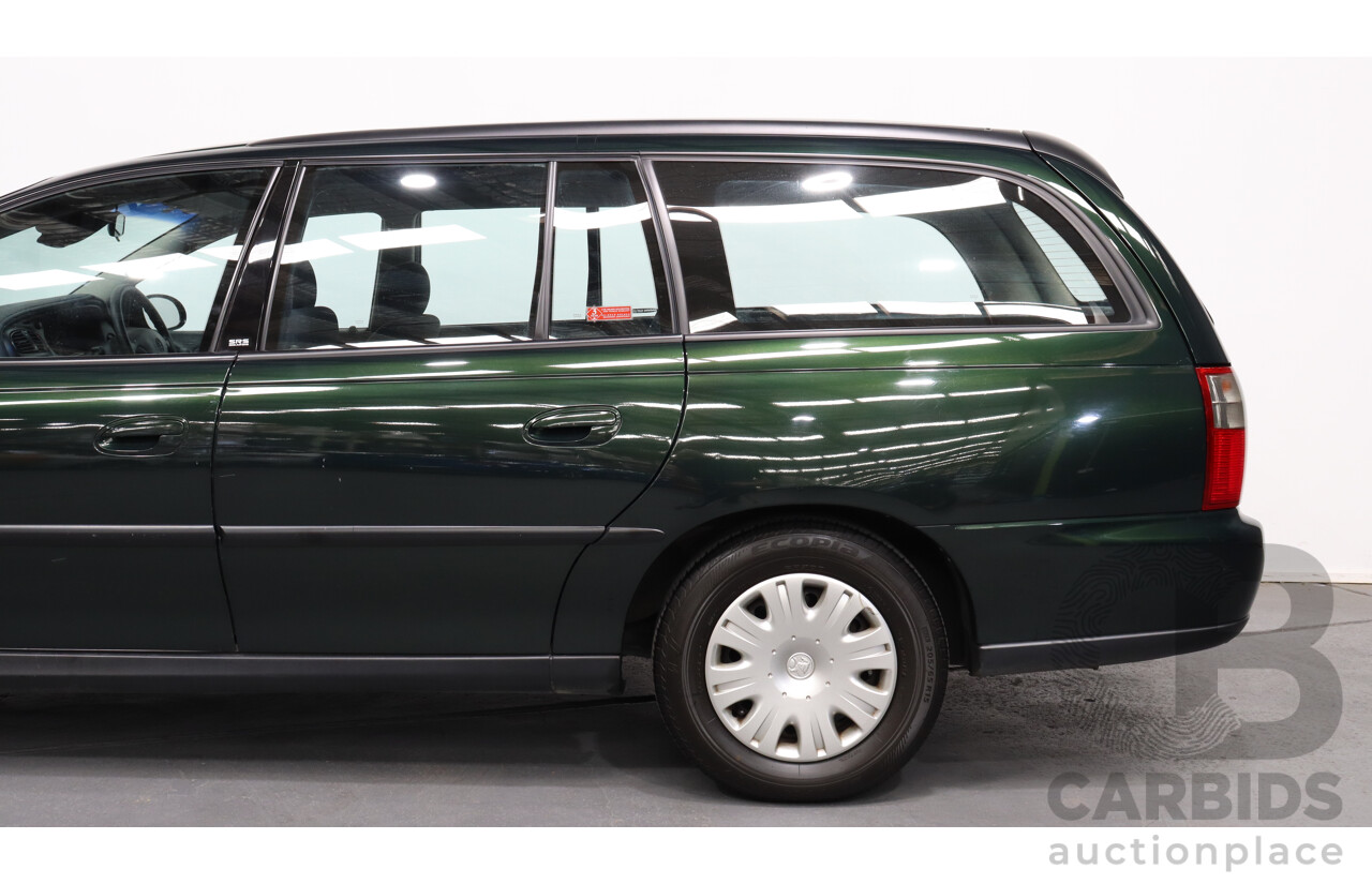 3/2001 Holden Commodore Executive VX 4d Wagon Green 3.8L V6