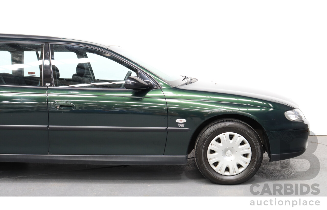 3/2001 Holden Commodore Executive VX 4d Wagon Green 3.8L V6