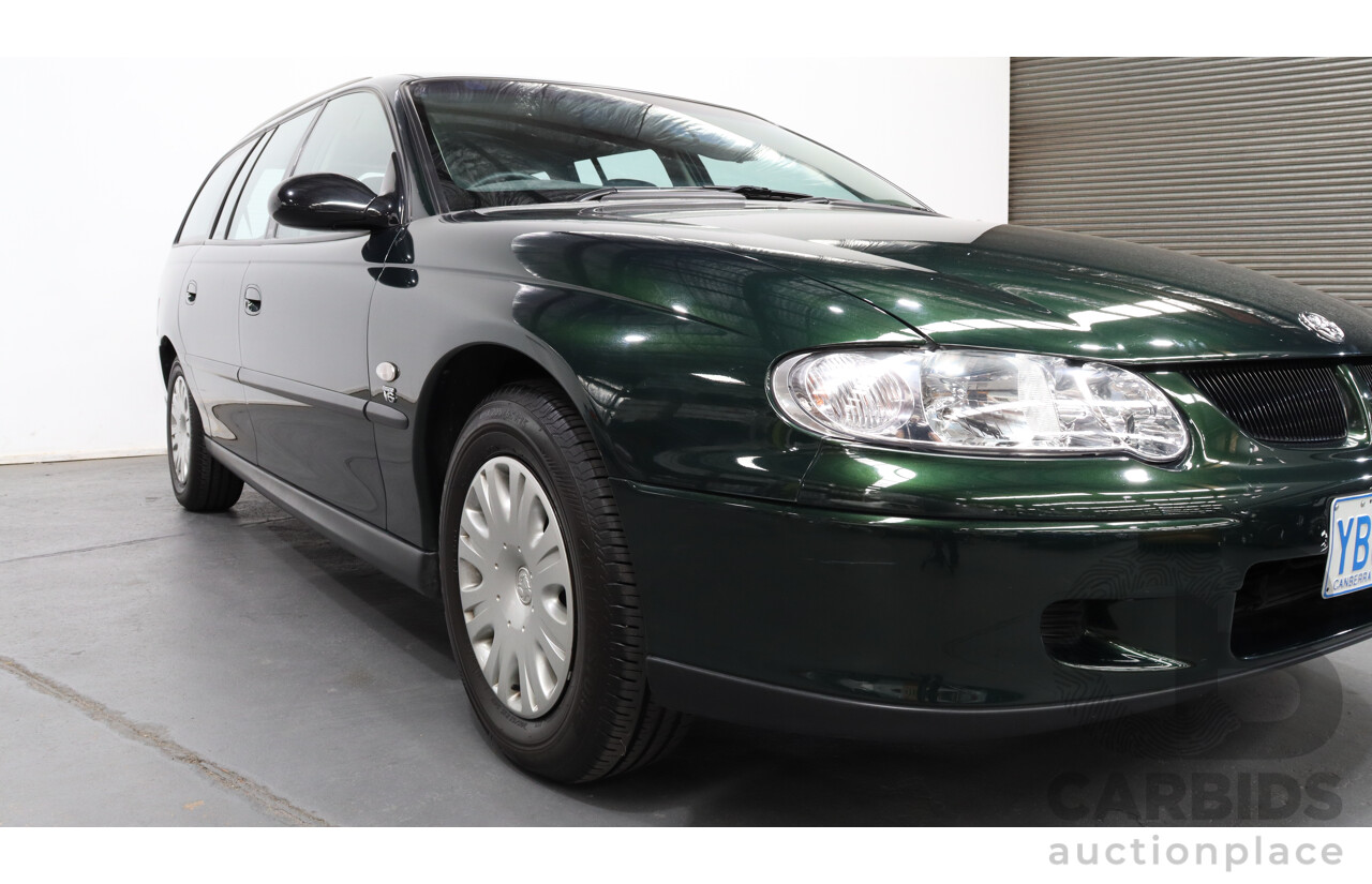 3/2001 Holden Commodore Executive VX 4d Wagon Green 3.8L V6