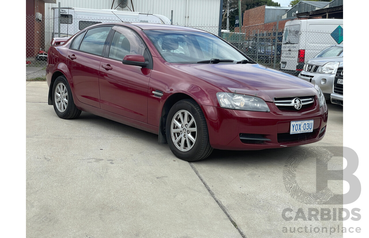 11/2007 Holden Commodore Lumina VE MY08 4d Sedan Red 3.6L