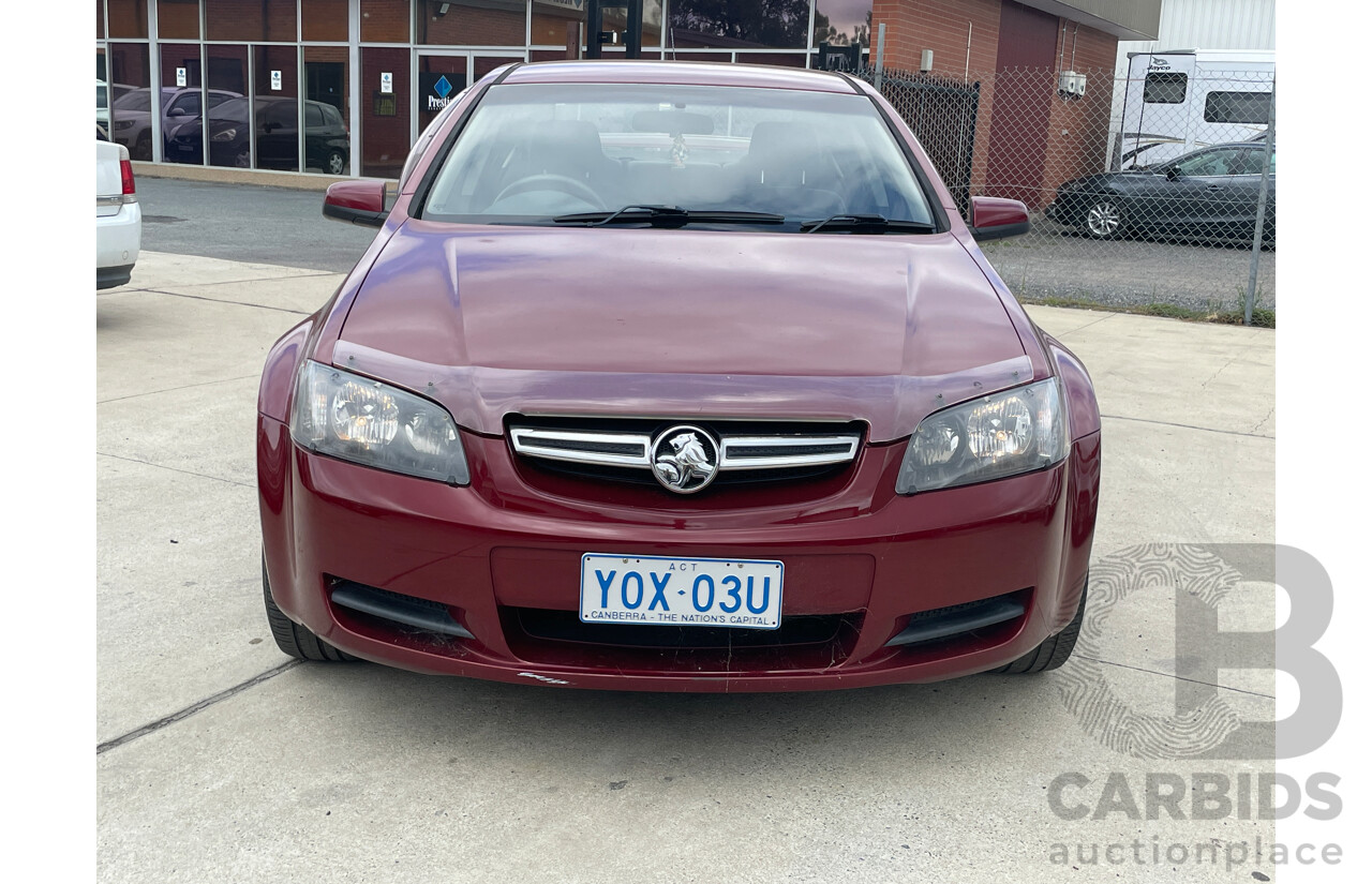 11/2007 Holden Commodore Lumina VE MY08 4d Sedan Red 3.6L