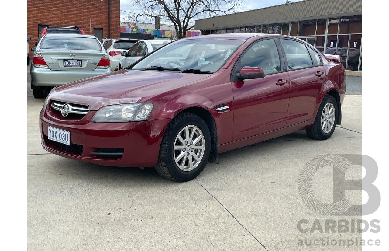 11/2007 Holden Commodore Lumina VE MY08 4d Sedan Red 3.6L