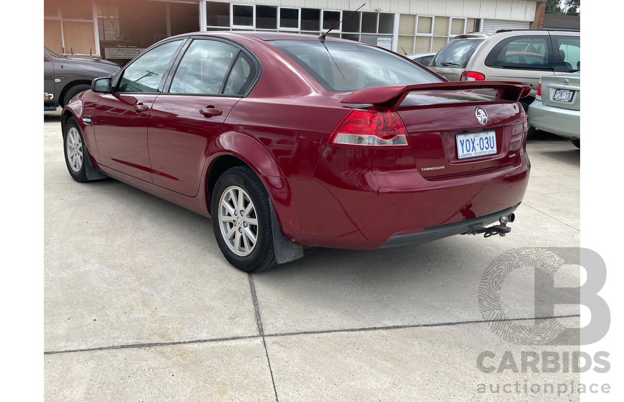 11/2007 Holden Commodore Lumina VE MY08 4d Sedan Red 3.6L