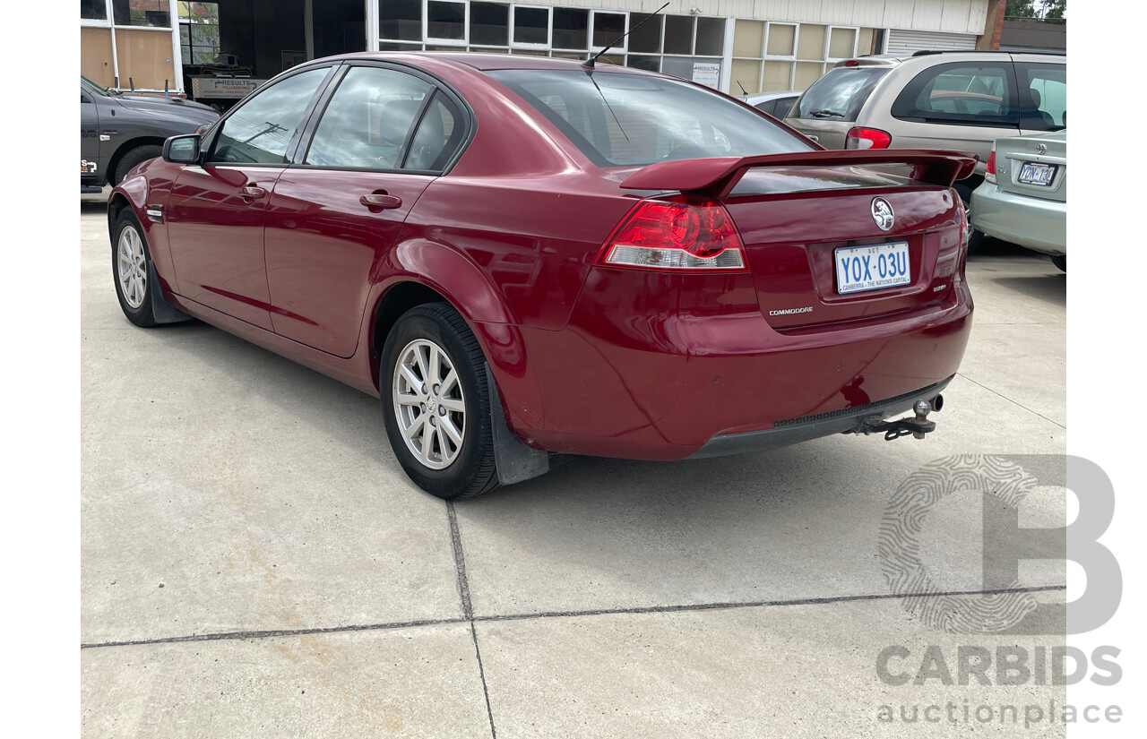 11/2007 Holden Commodore Lumina VE MY08 4d Sedan Red 3.6L