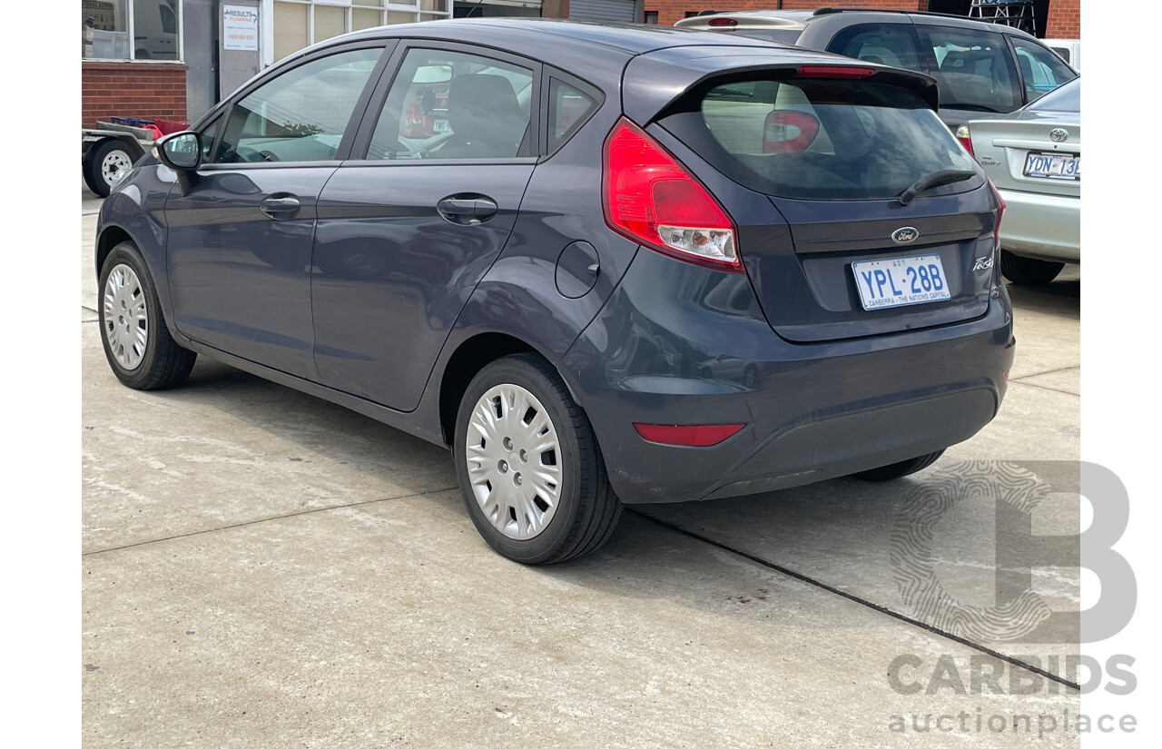 3/2016 Ford Fiesta Ambiente WZ 5d Hatchback Grey 1.5L