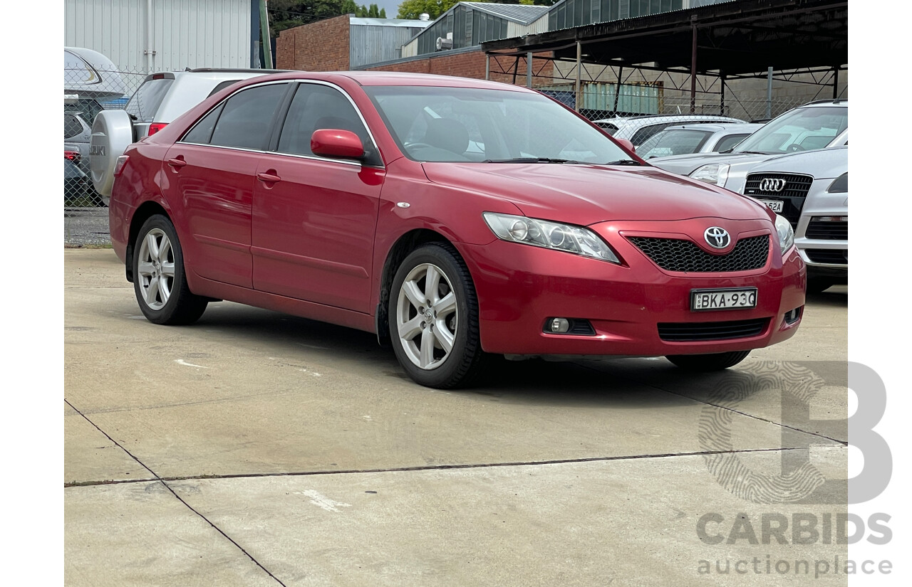 5/2009 Toyota Camry Touring SE ACV40R 07 UPGRADE 4d Sedan Red 2.4L