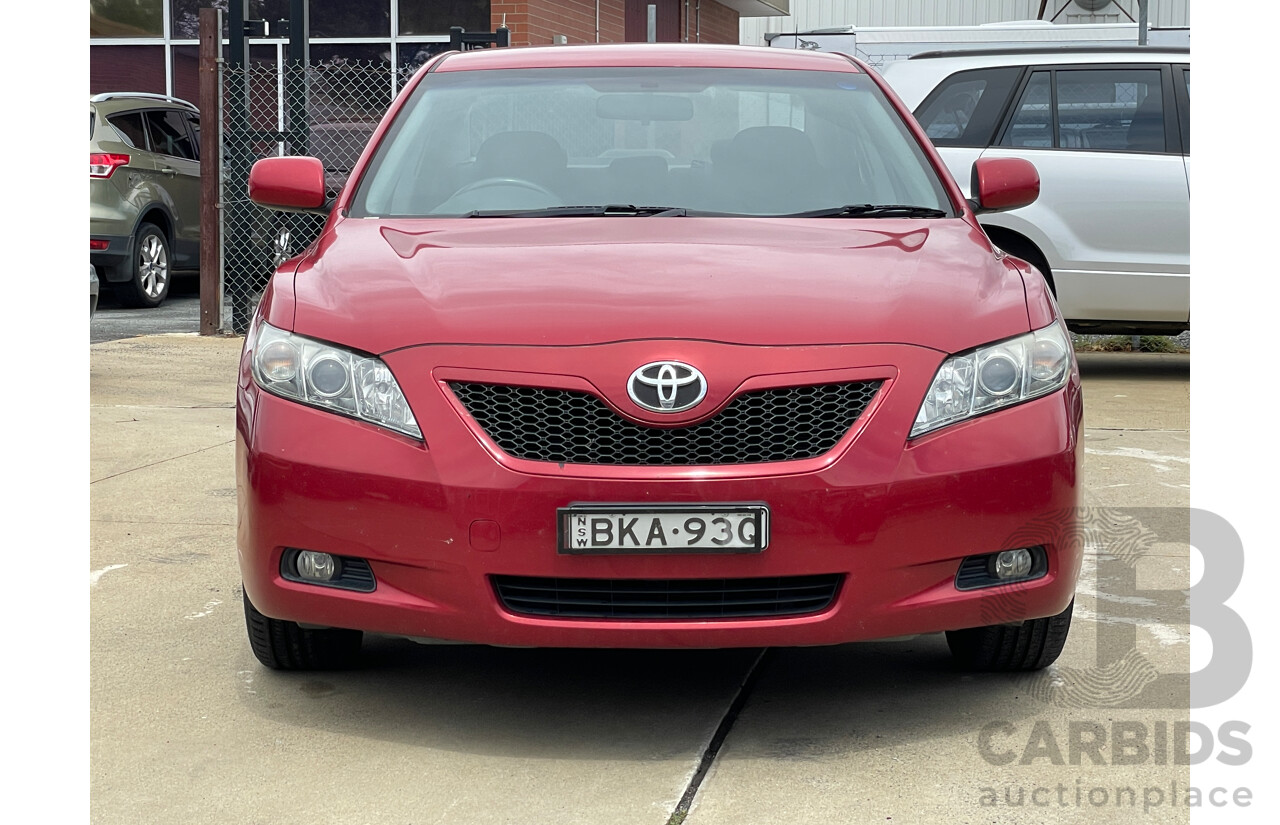 5/2009 Toyota Camry Touring SE ACV40R 07 UPGRADE 4d Sedan Red 2.4L