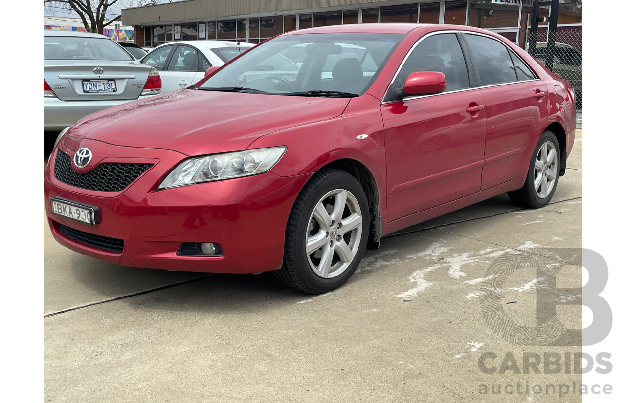 5/2009 Toyota Camry Touring SE ACV40R 07 UPGRADE 4d Sedan Red 2.4L