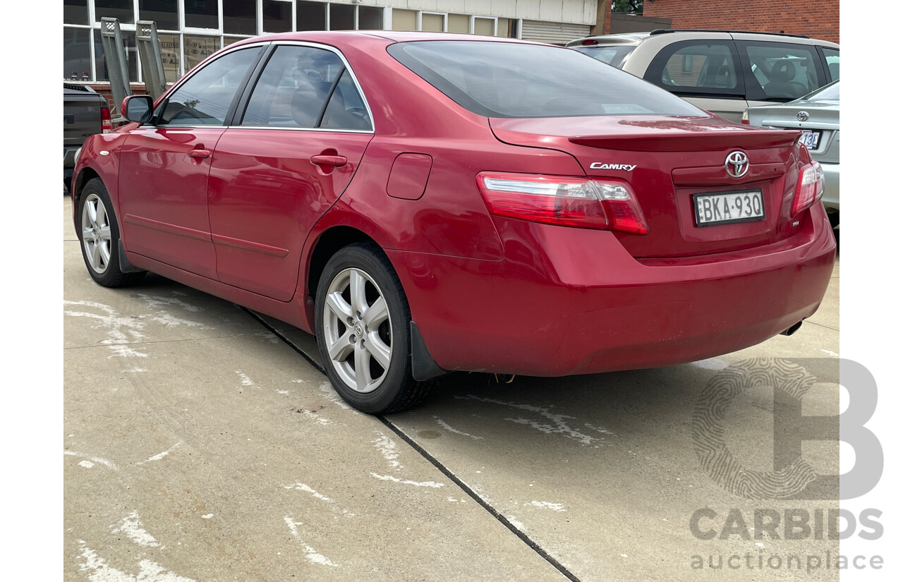 5/2009 Toyota Camry Touring SE ACV40R 07 UPGRADE 4d Sedan Red 2.4L