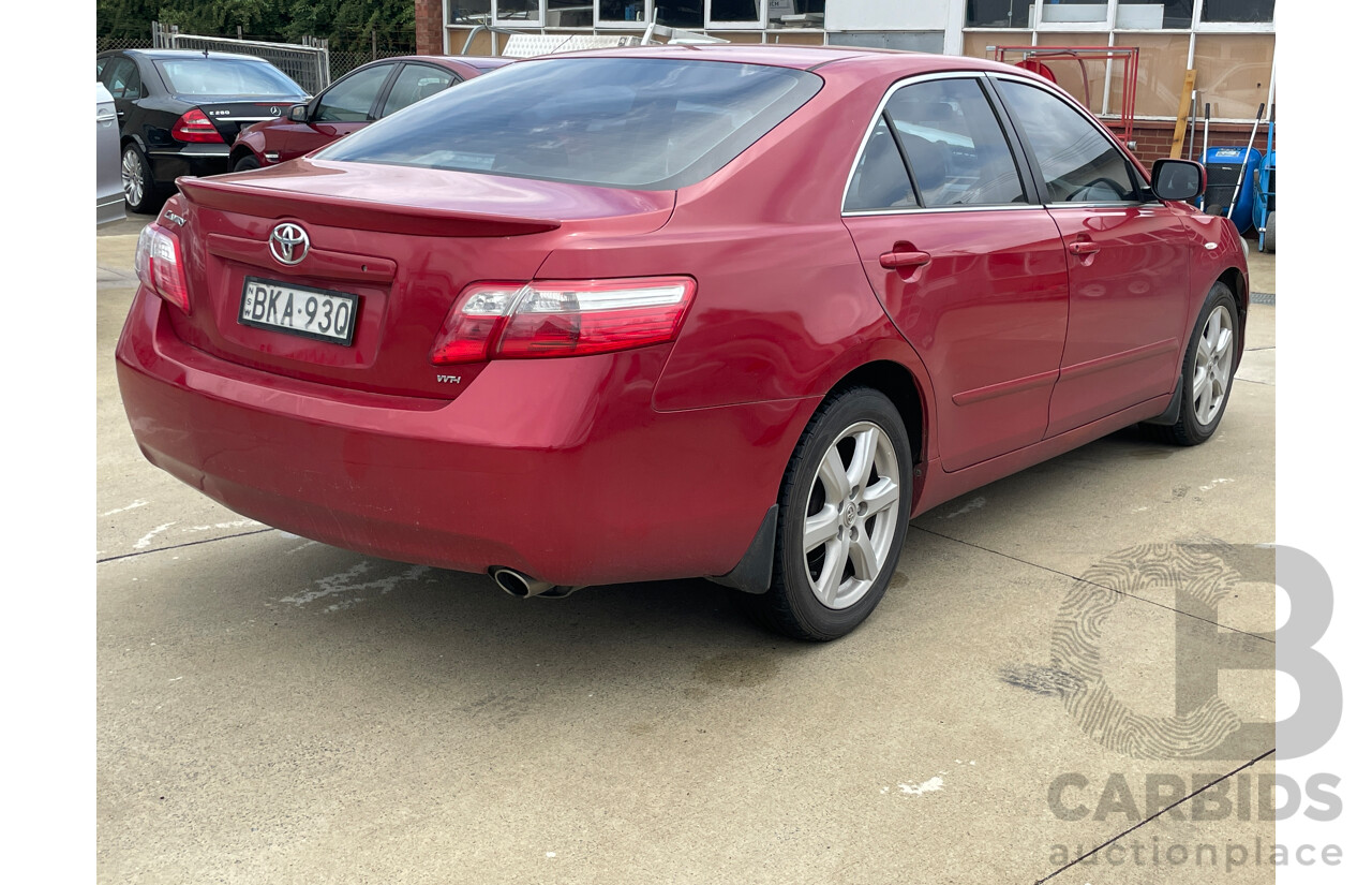 5/2009 Toyota Camry Touring SE ACV40R 07 UPGRADE 4d Sedan Red 2.4L