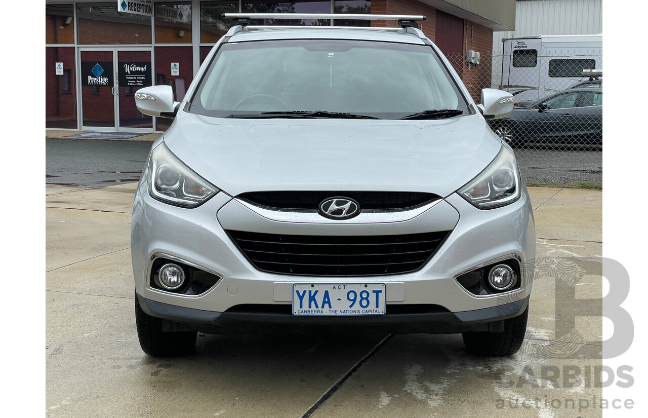 6/2014 Hyundai Ix35 Trophy (fwd) LM SERIES II 4d Wagon Silver 2.0L