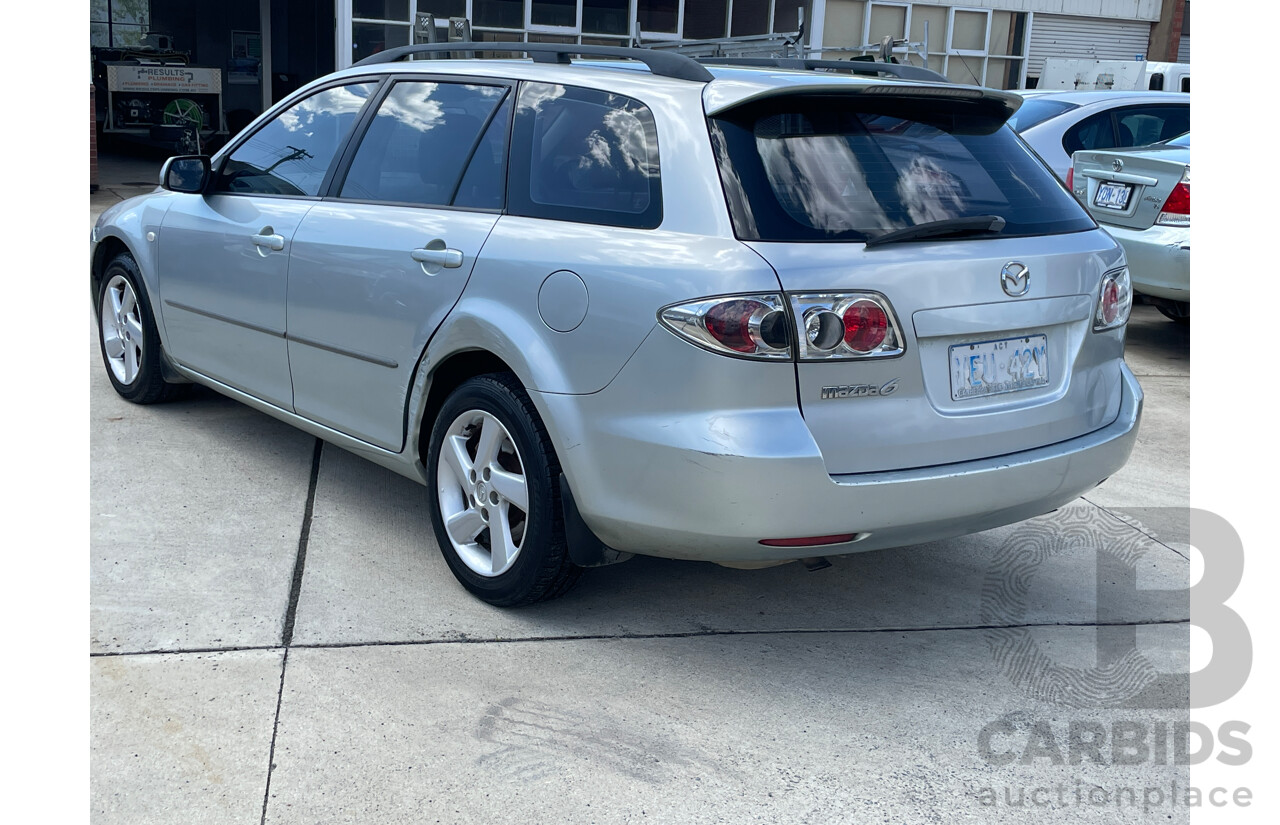 9/2003 Mazda Mazda6 Classic GY 4d Wagon Silver 2.3L