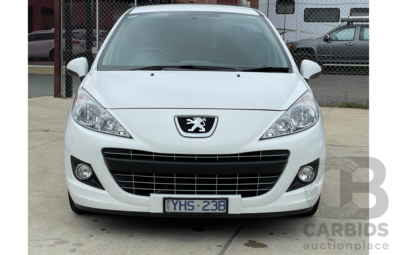 7/2010 Peugeot 207 XT HDi MY10 UPGRADE 5d Hatchback White 1.6L