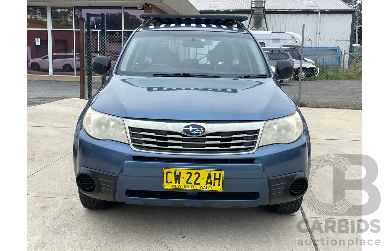 3/2009 Subaru Forester X MY09 4d Wagon Blue 2.5L