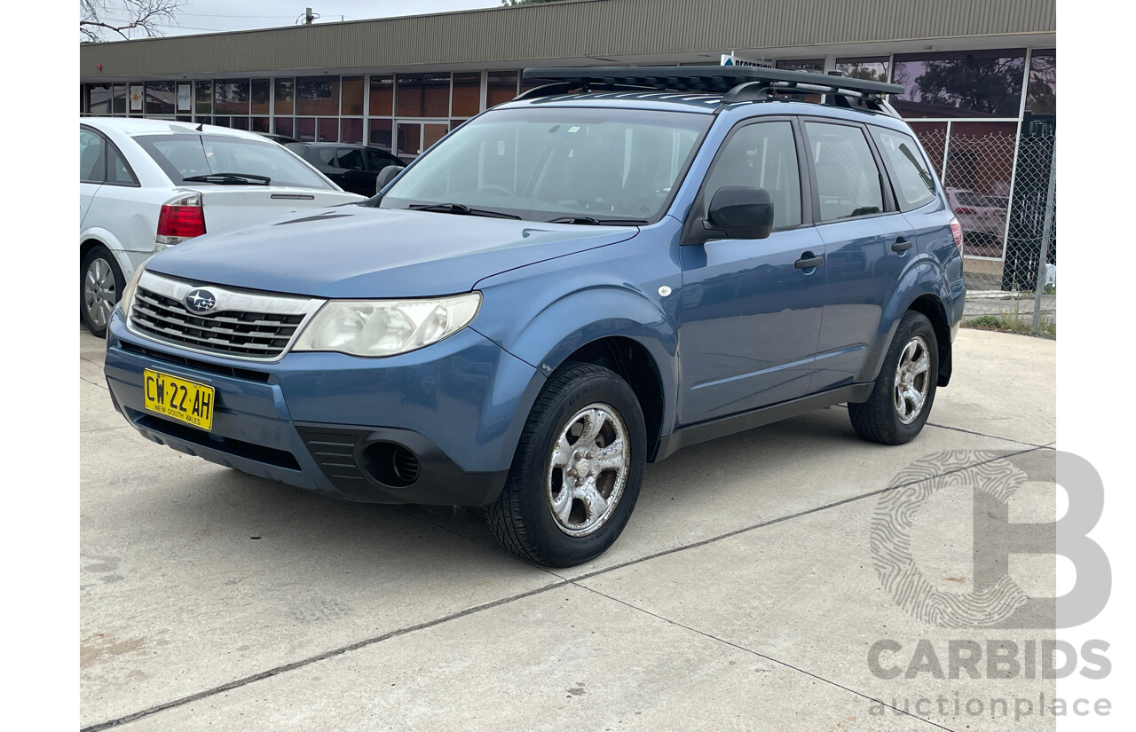 3/2009 Subaru Forester X MY09 4d Wagon Blue 2.5L