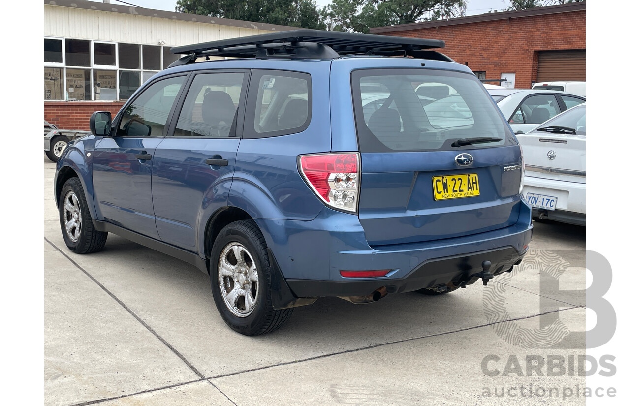 3/2009 Subaru Forester X MY09 4d Wagon Blue 2.5L