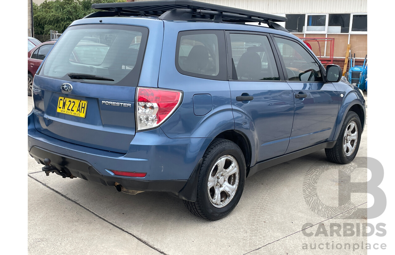 3/2009 Subaru Forester X MY09 4d Wagon Blue 2.5L