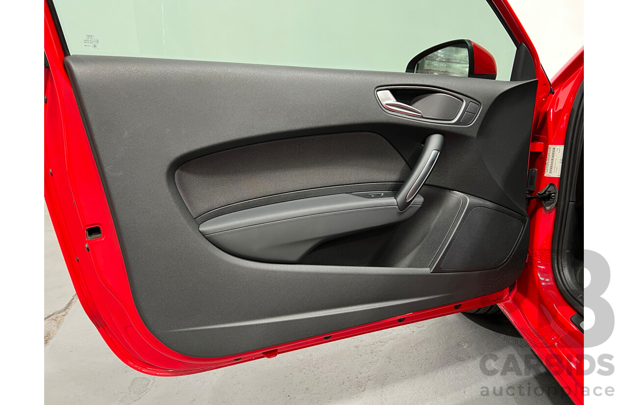 8/2011 Audi A1 1.4 TFSI Ambition 8X 3d Hatchback Red 1.4L Turbo