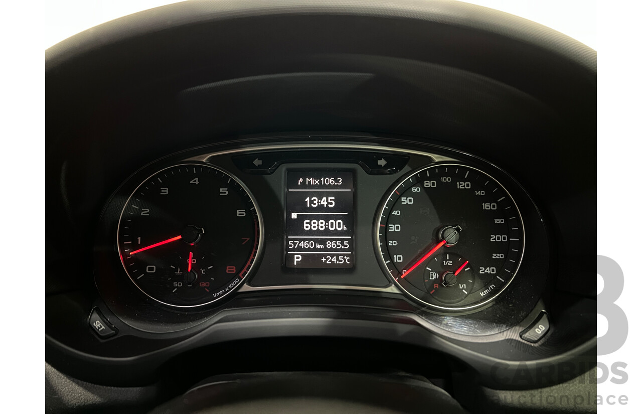 8/2011 Audi A1 1.4 TFSI Ambition 8X 3d Hatchback Red 1.4L Turbo