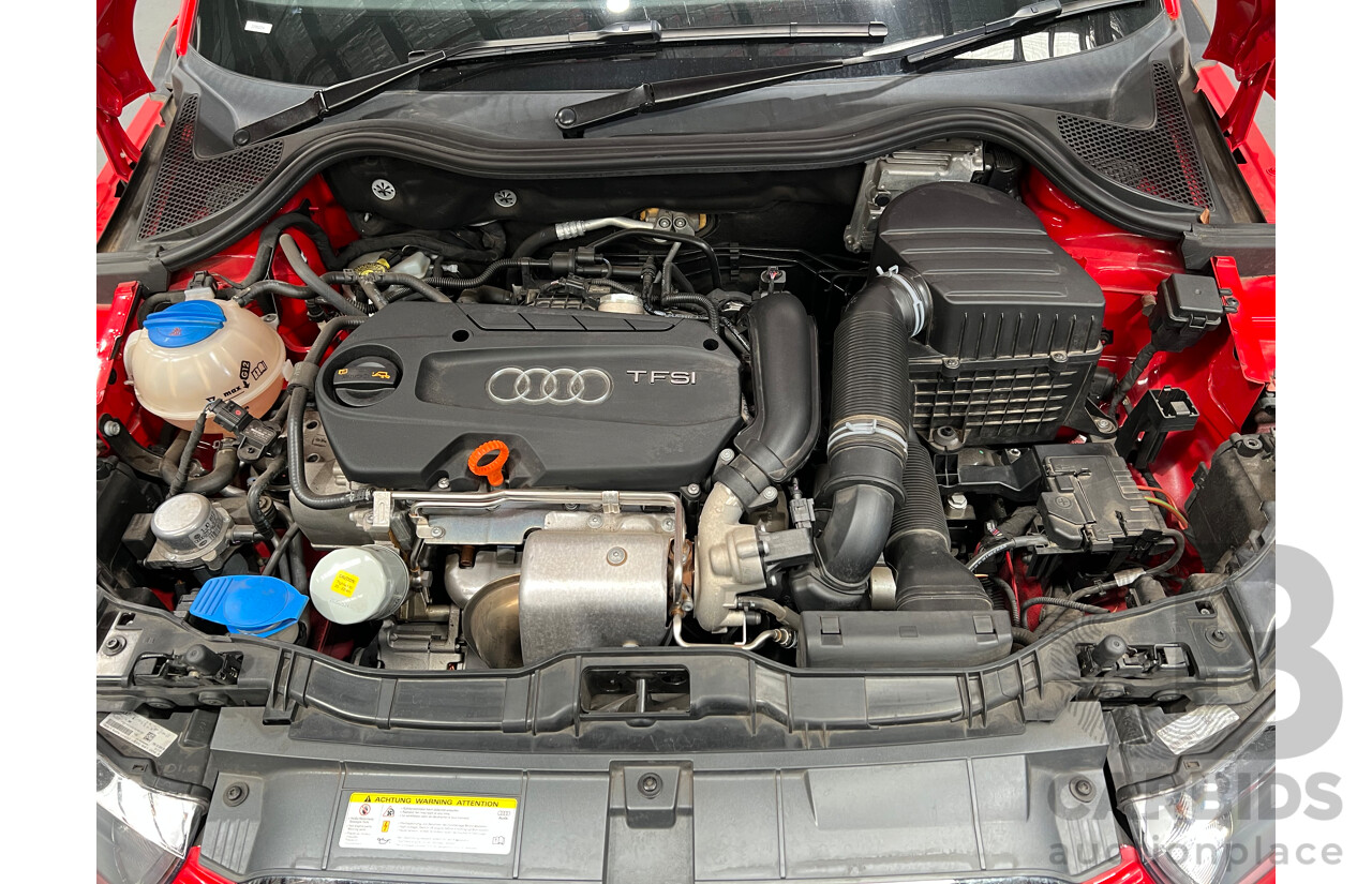 8/2011 Audi A1 1.4 TFSI Ambition 8X 3d Hatchback Red 1.4L Turbo