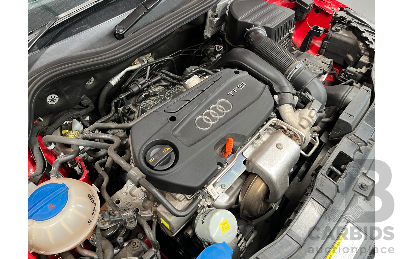 8/2011 Audi A1 1.4 TFSI Ambition 8X 3d Hatchback Red 1.4L Turbo