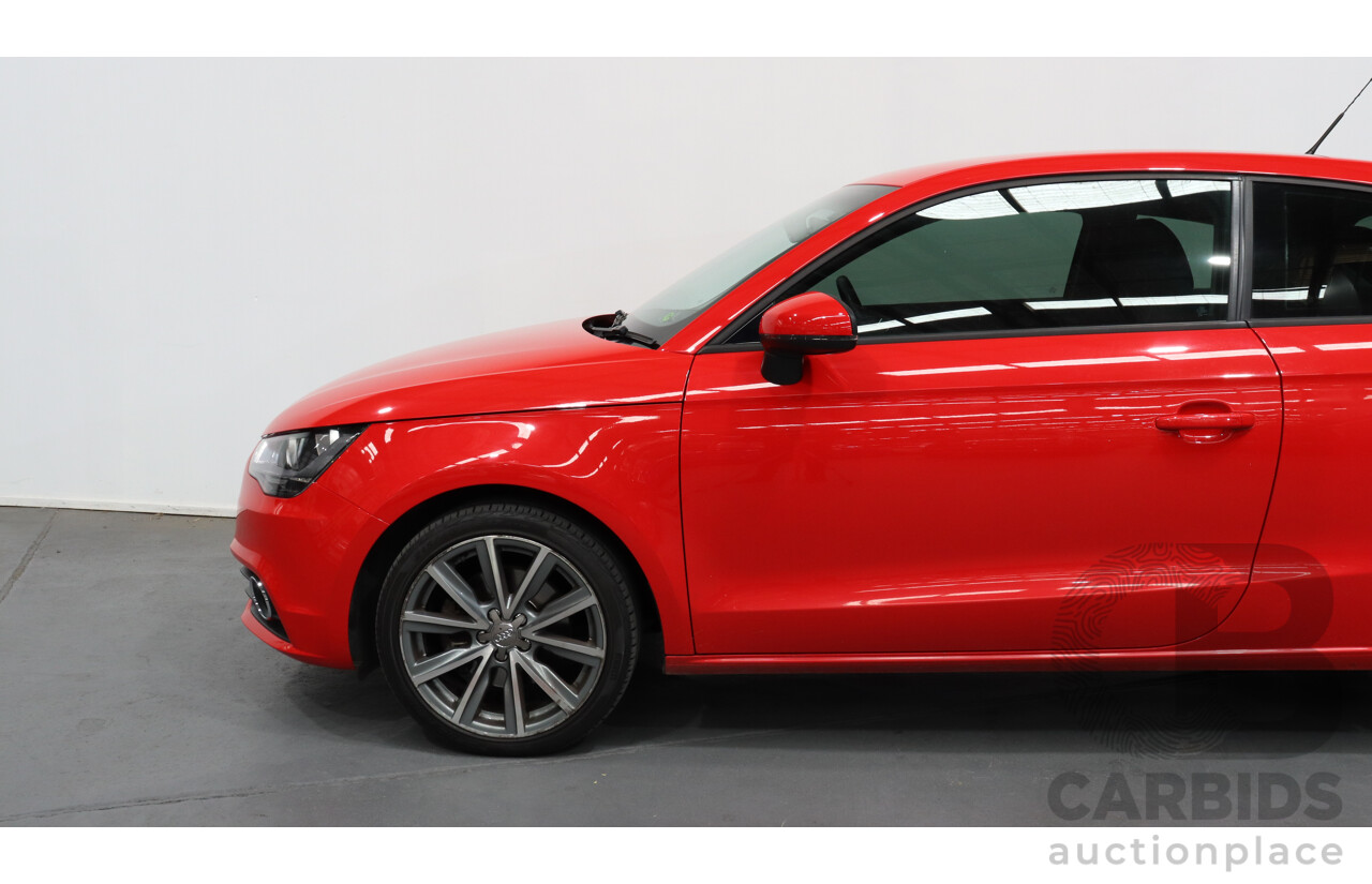 8/2011 Audi A1 1.4 TFSI Ambition 8X 3d Hatchback Red 1.4L Turbo