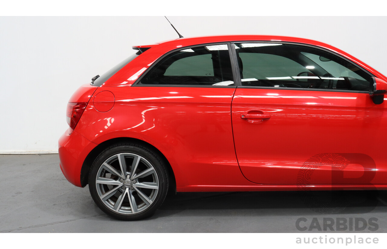 8/2011 Audi A1 1.4 TFSI Ambition 8X 3d Hatchback Red 1.4L Turbo