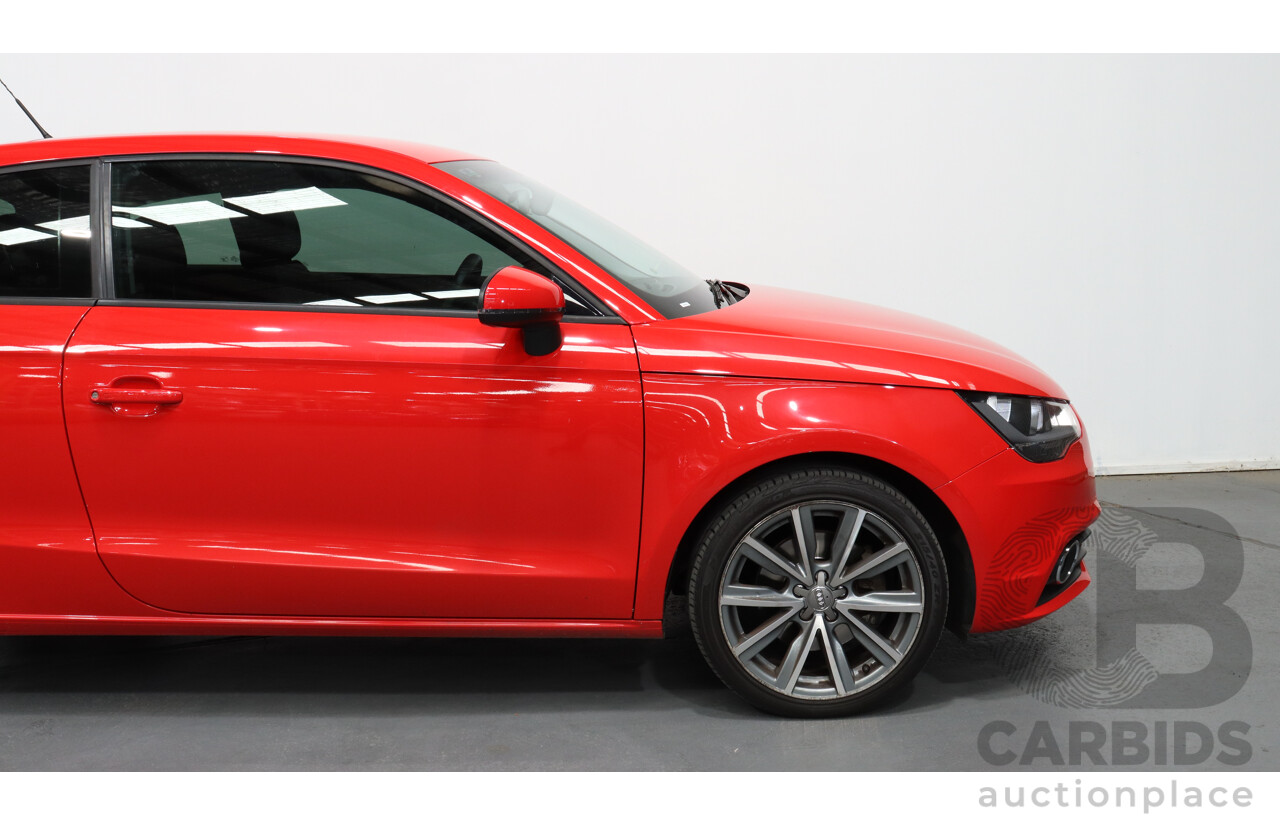 8/2011 Audi A1 1.4 TFSI Ambition 8X 3d Hatchback Red 1.4L Turbo
