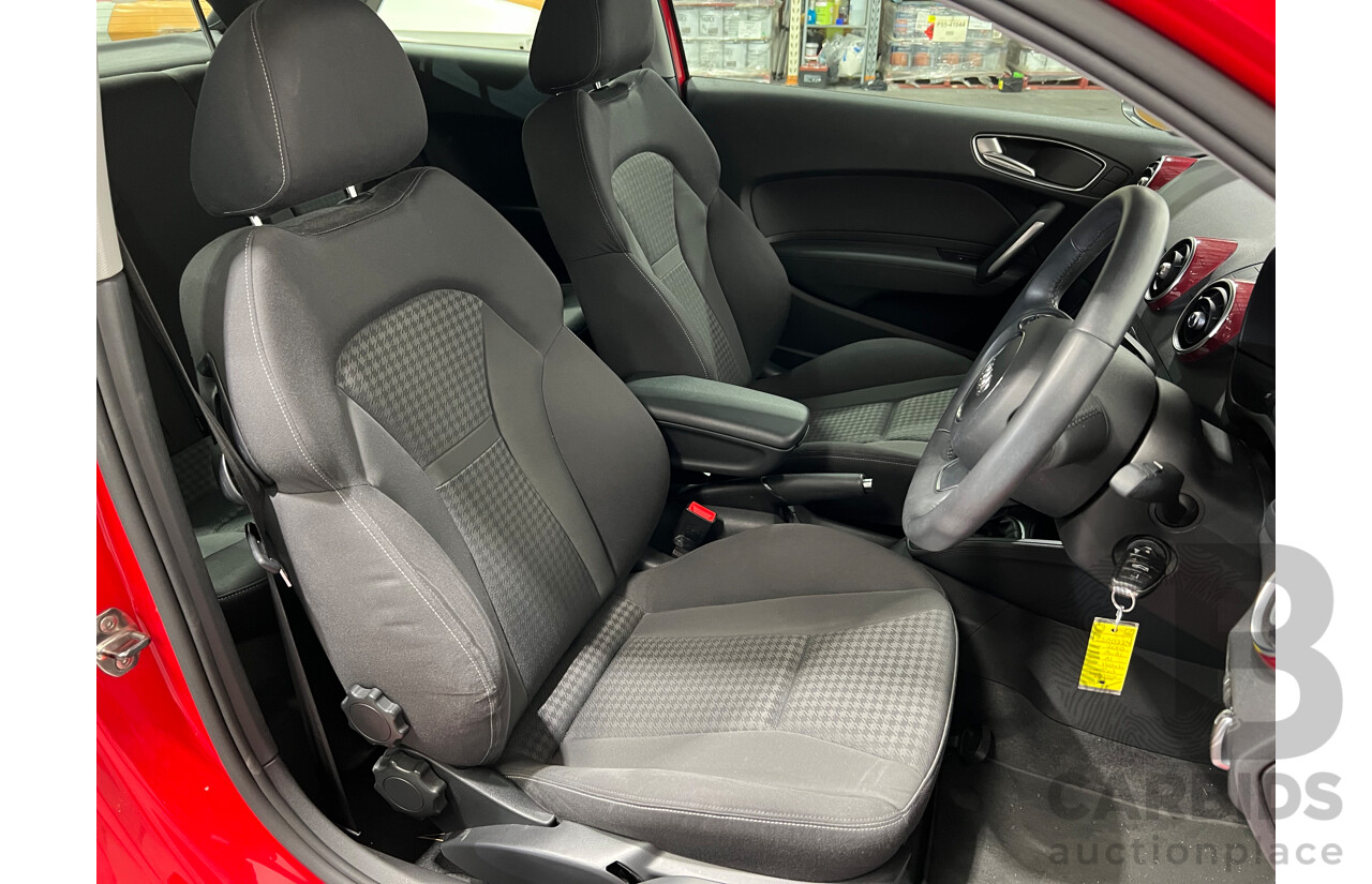 8/2011 Audi A1 1.4 TFSI Ambition 8X 3d Hatchback Red 1.4L Turbo