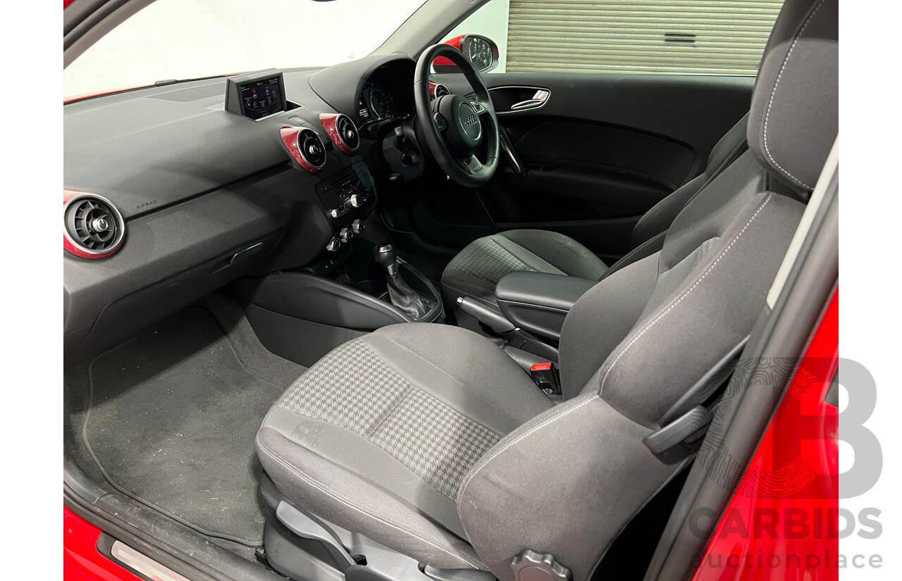8/2011 Audi A1 1.4 TFSI Ambition 8X 3d Hatchback Red 1.4L Turbo