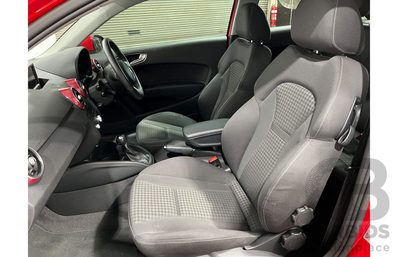 8/2011 Audi A1 1.4 TFSI Ambition 8X 3d Hatchback Red 1.4L Turbo