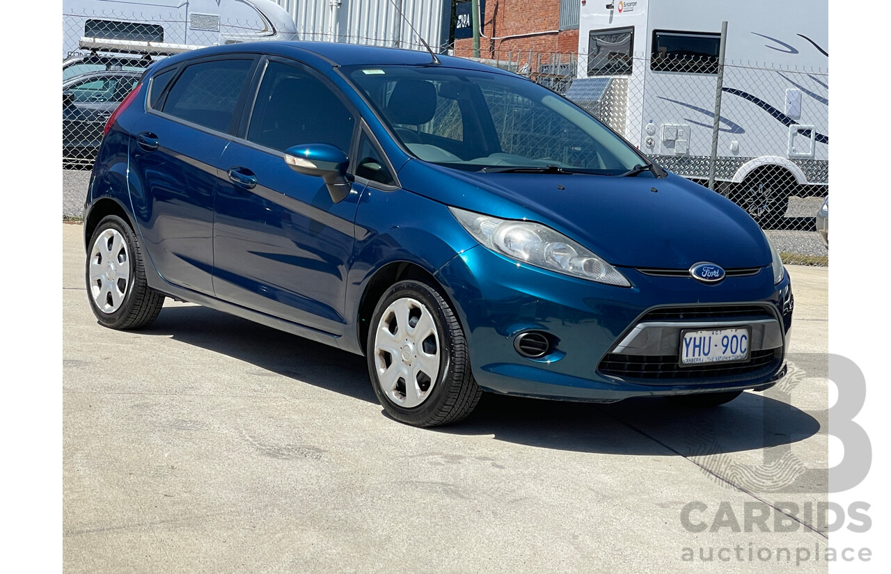 11/2011 Ford Fiesta CL WT 5d Hatchback Blue 1.6L